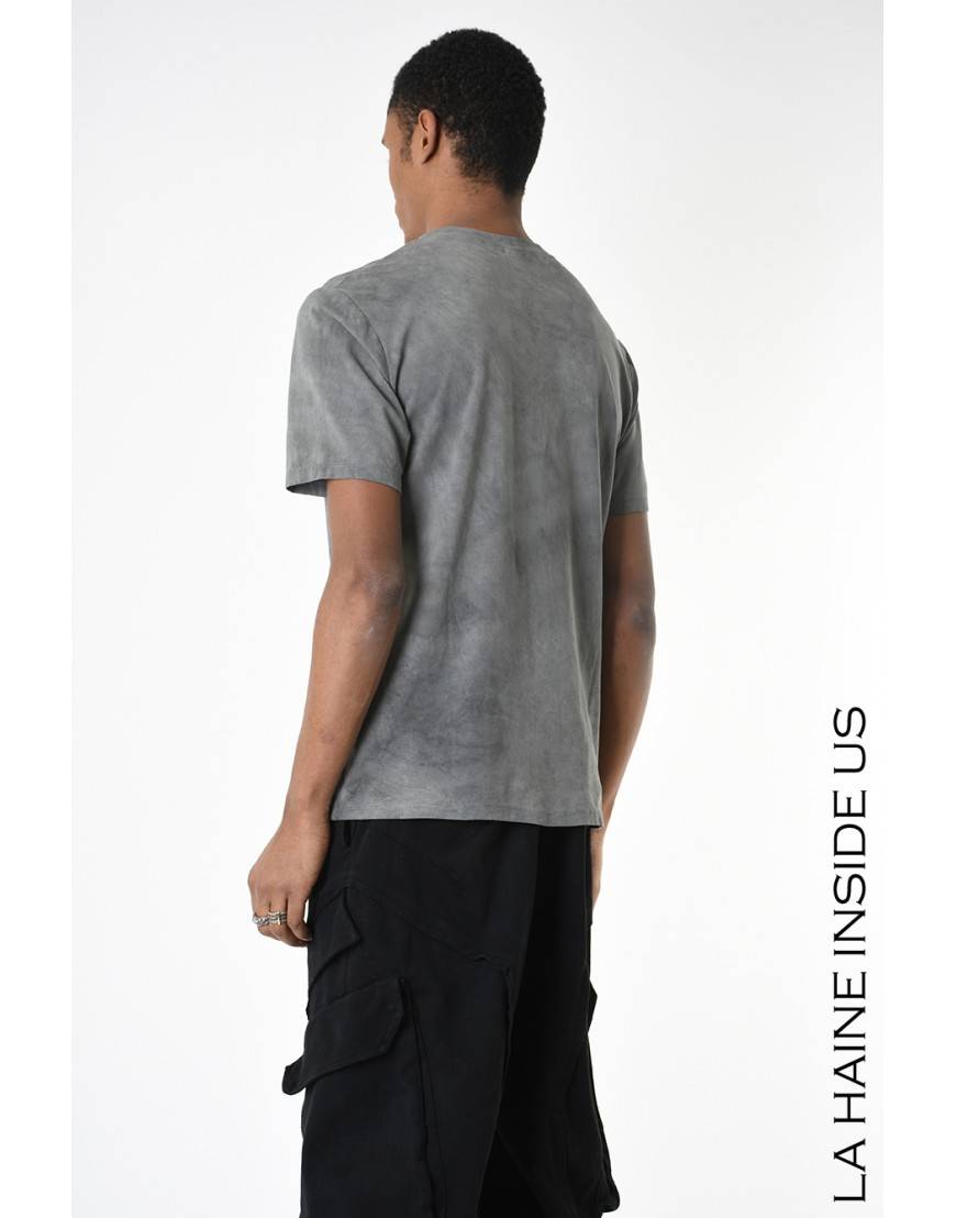 La haine inside us 3V LM234 T-SHIRT Grigio In Vendita