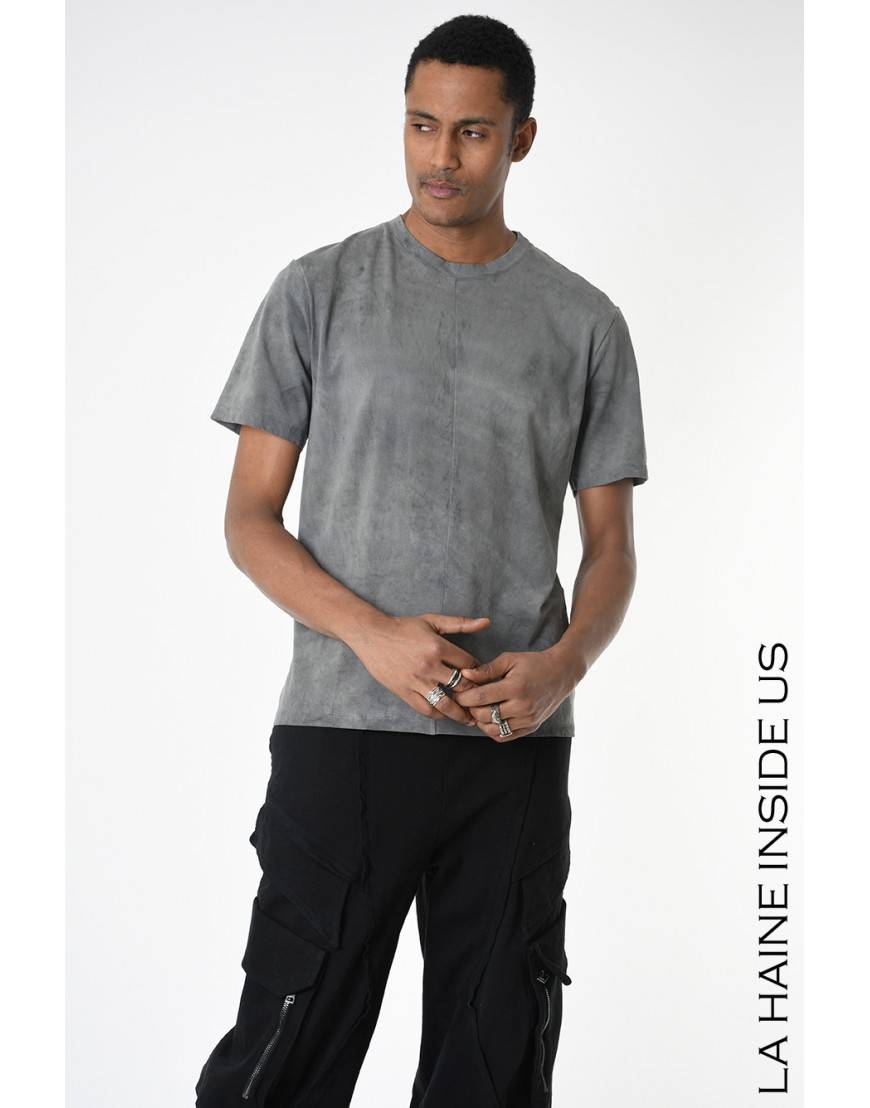 La haine inside us 3V LM234 T-SHIRT Grigio In Vendita