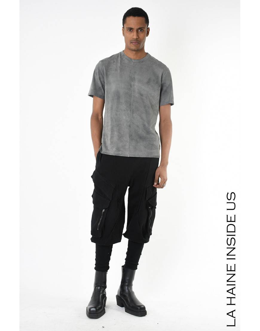 La haine inside us 3V LM234 T-SHIRT Grigio In Vendita