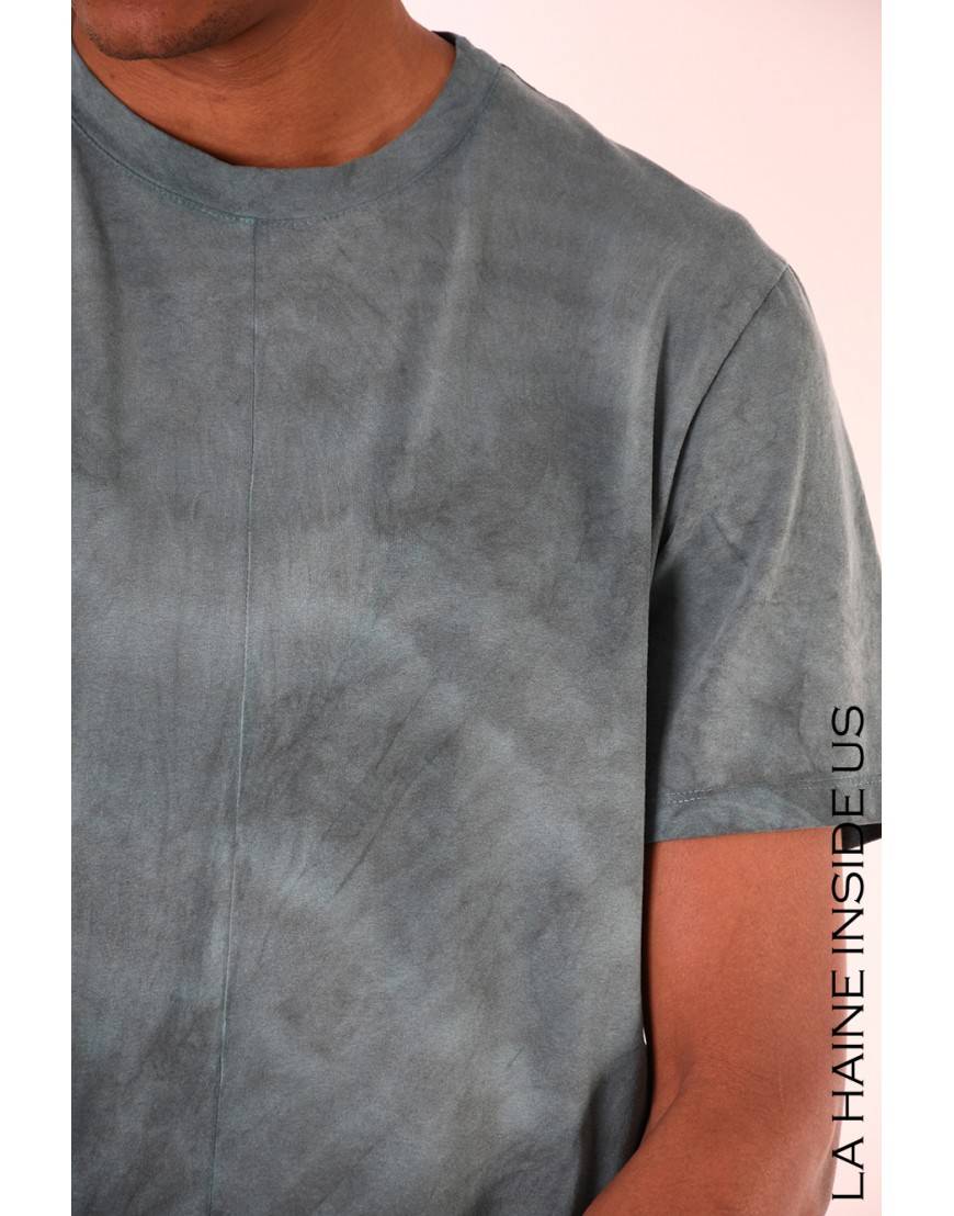 La haine inside us 3V LM234 T-SHIRT Verde Saldi