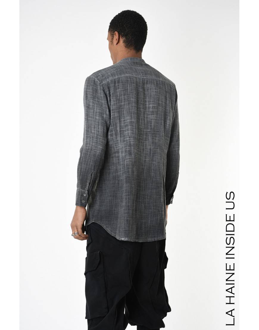 La haine inside us 3V LM236 CAMICIA Grigio Hotsell