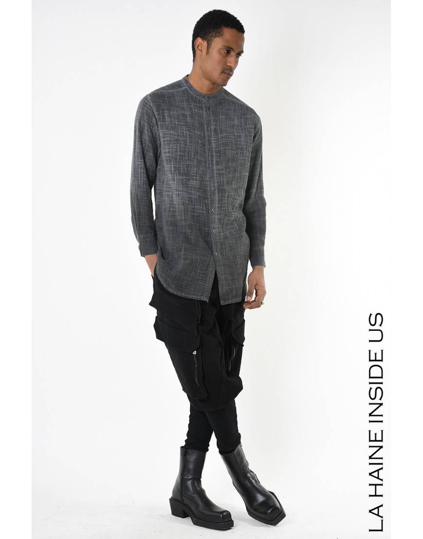 La haine inside us 3V LM236 CAMICIA Grigio Hotsell
