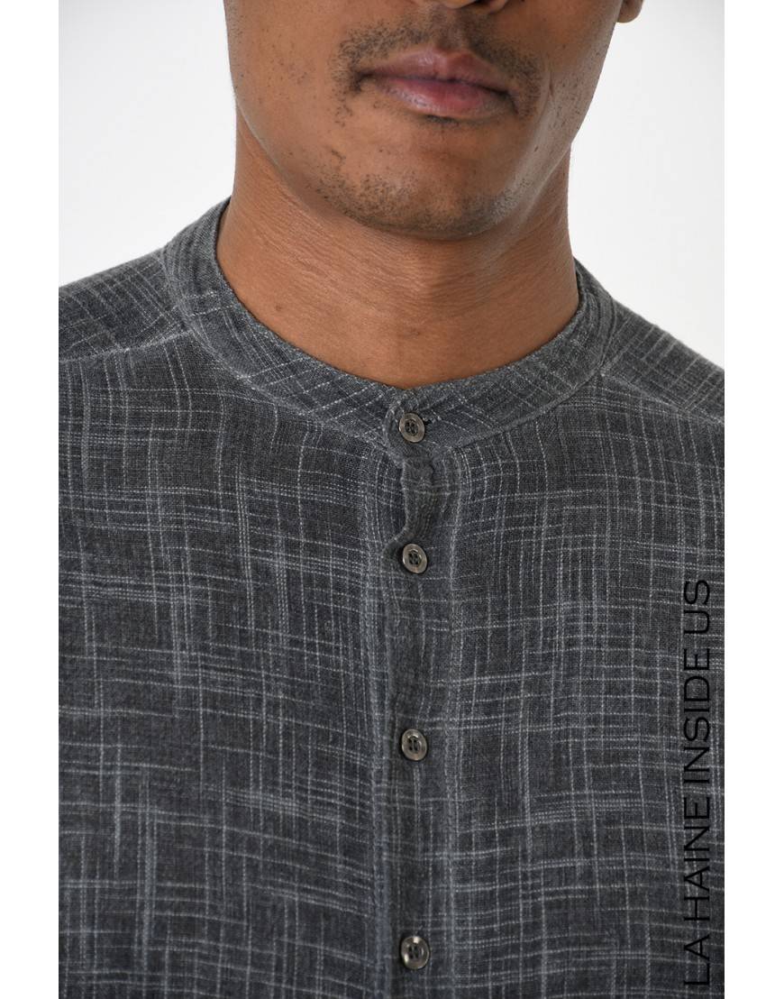 La haine inside us 3V LM236 CAMICIA Grigio Hotsell
