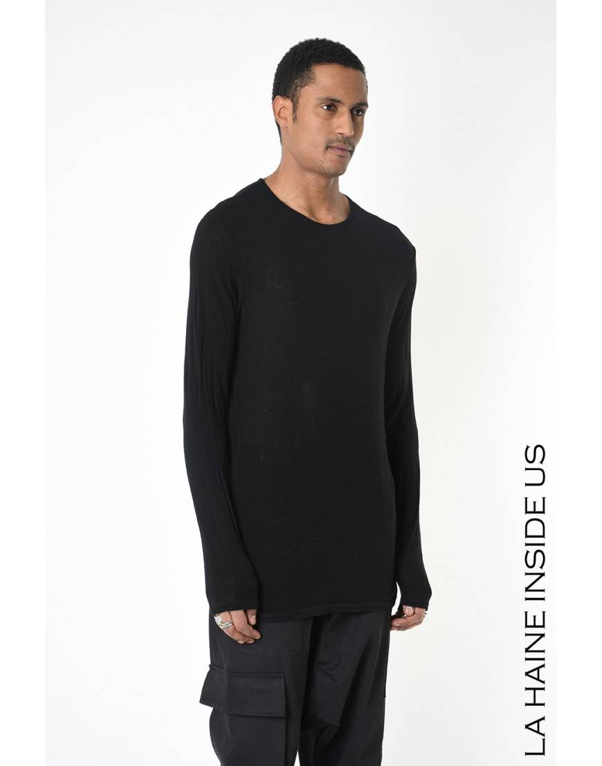La haine inside us 3V LM265 MAGLIA Nero Vendita Economica