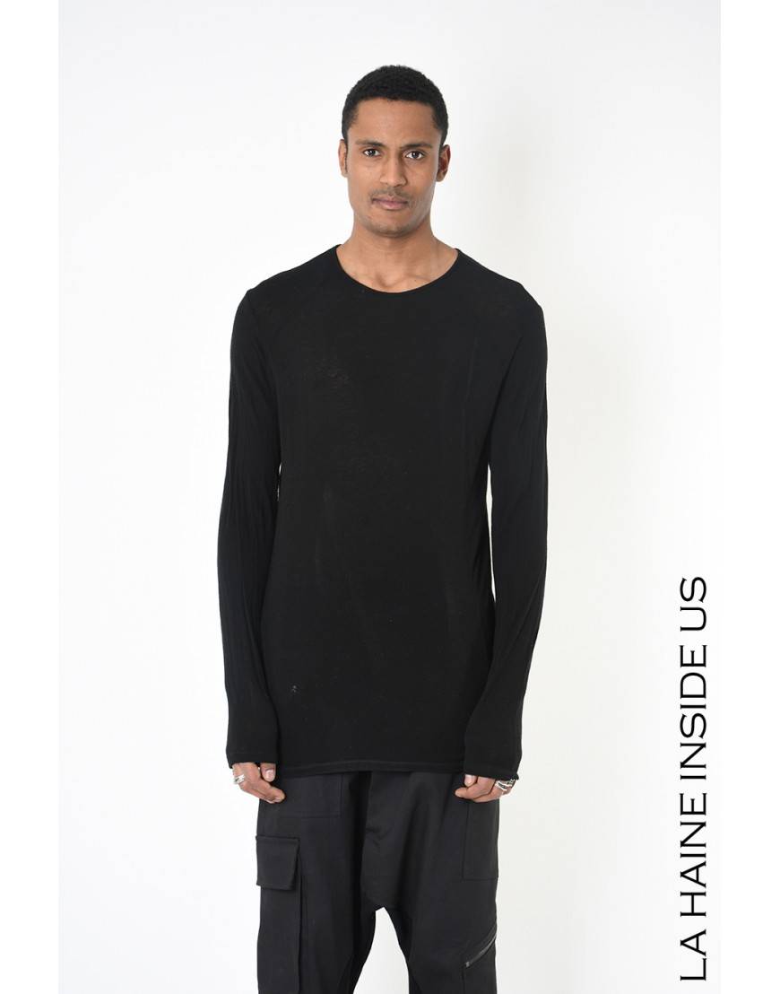 La haine inside us 3V LM265 MAGLIA Nero Vendita Economica