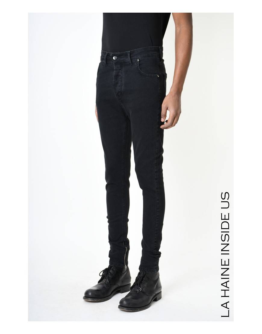 La haine inside us 3X LM217 JEANS Nero Saldi Di Fabbrica