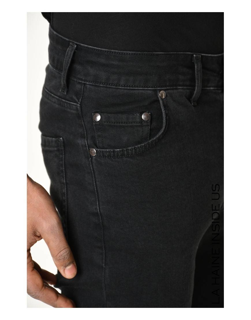 La haine inside us 3X LM217 JEANS Nero Saldi Di Fabbrica