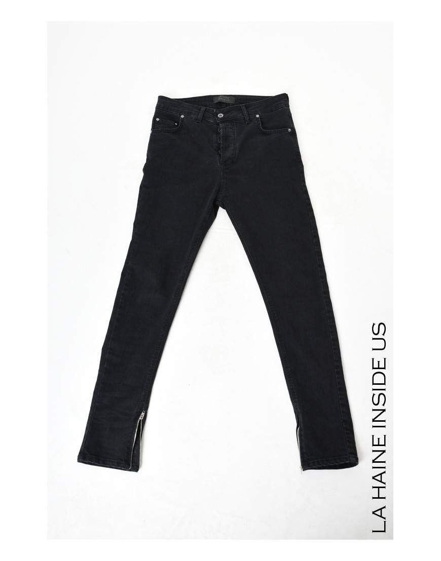 La haine inside us 3X LM217 JEANS Nero Saldi Di Fabbrica