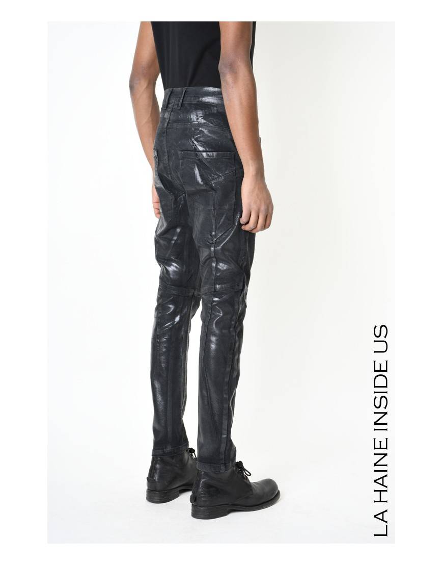 La haine inside us 3X LM219 JEANS Nero Vendite Flash