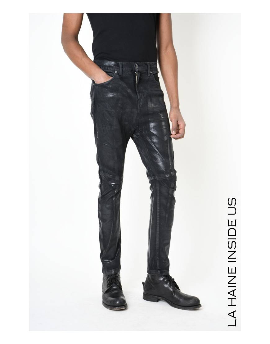 La haine inside us 3X LM219 JEANS Nero Vendite Flash