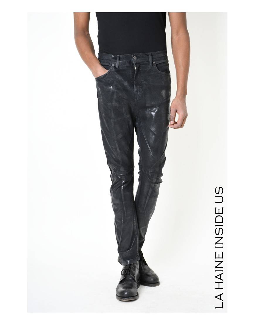 La haine inside us 3X LM219 JEANS Nero Vendite Flash