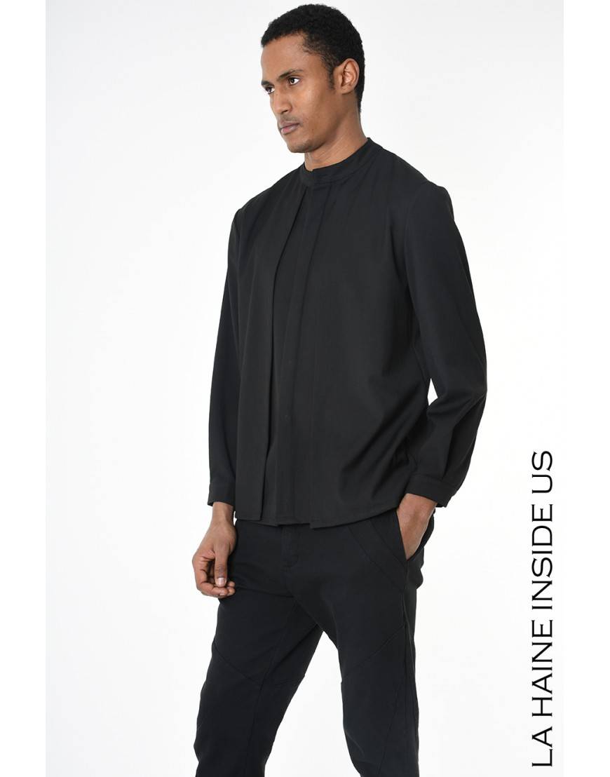 La haine inside us 3R LM225 CAMICIA Nero Pezzi Unici