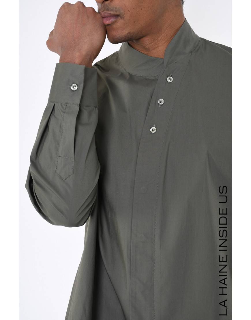 La haine inside us 3R LM226 CAMICIA Verde Negozi Online