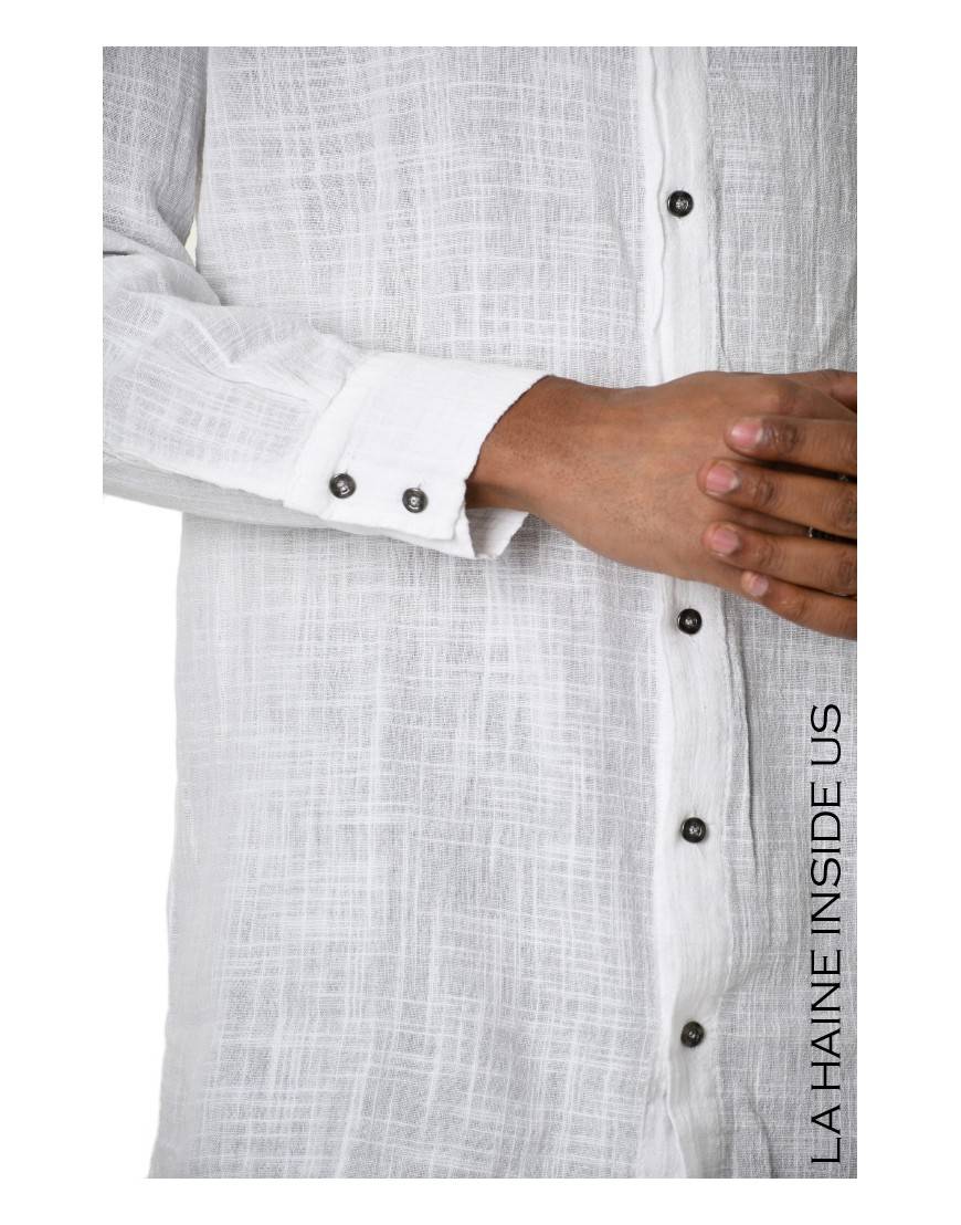 La haine inside us 3V LM113 CAMICIA Bianco Acquista Ora