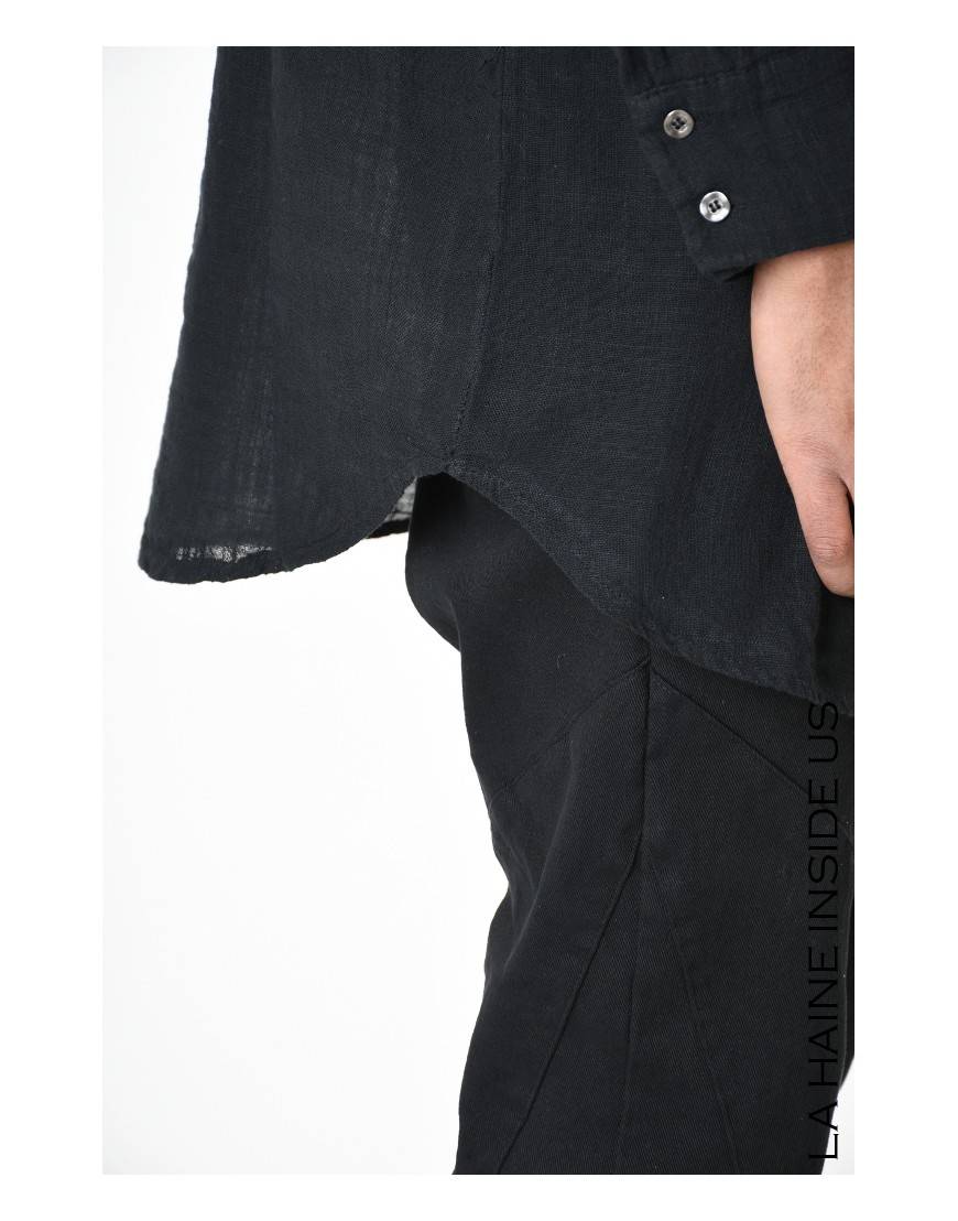 La haine inside us 3V LM113 CAMICIA Nero Consegna Veloce