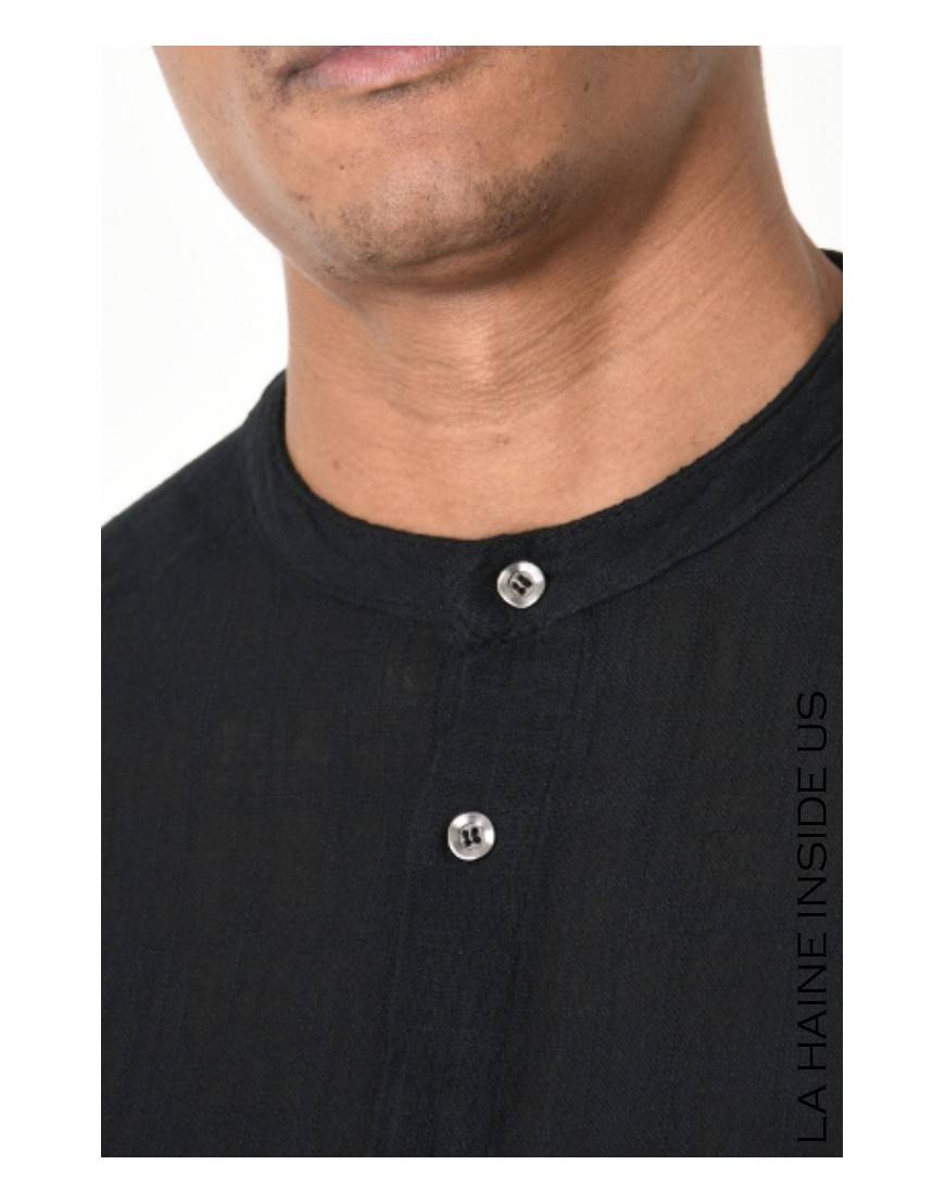 La haine inside us 3V LM113 CAMICIA Nero Consegna Veloce