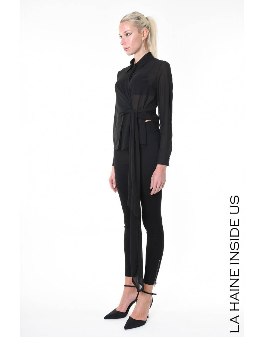 La haine inside us 4B LW927 CAMICIA Nero Offerta