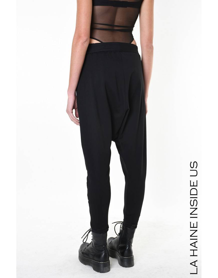 La haine inside us 4B LW931 PANTALONE Nero Outlet