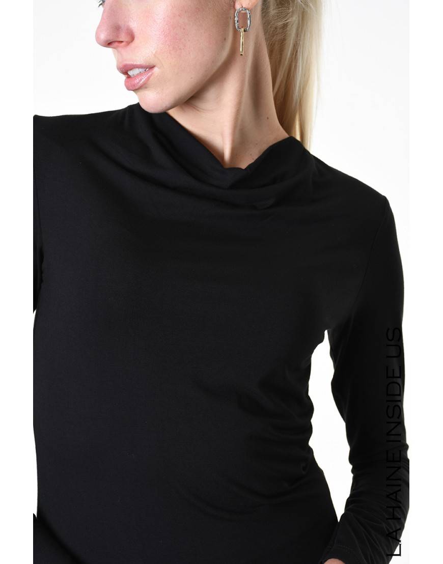 La haine inside us 4J LW943 MAGLIA Nero Offerte