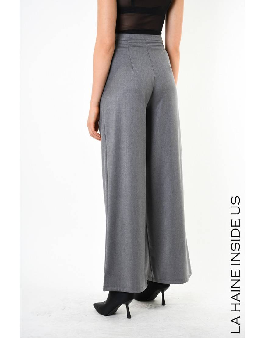 La haine inside us 4B LW829 PANTALONE Grigio Nuova