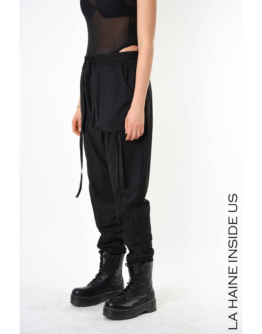La haine inside us 4B LW836 PANTALONE Nero 2025