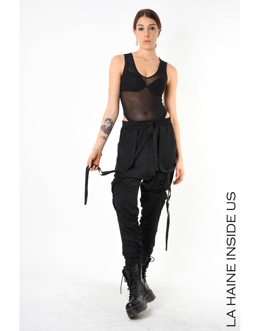 La haine inside us 4B LW836 PANTALONE Nero 2025
