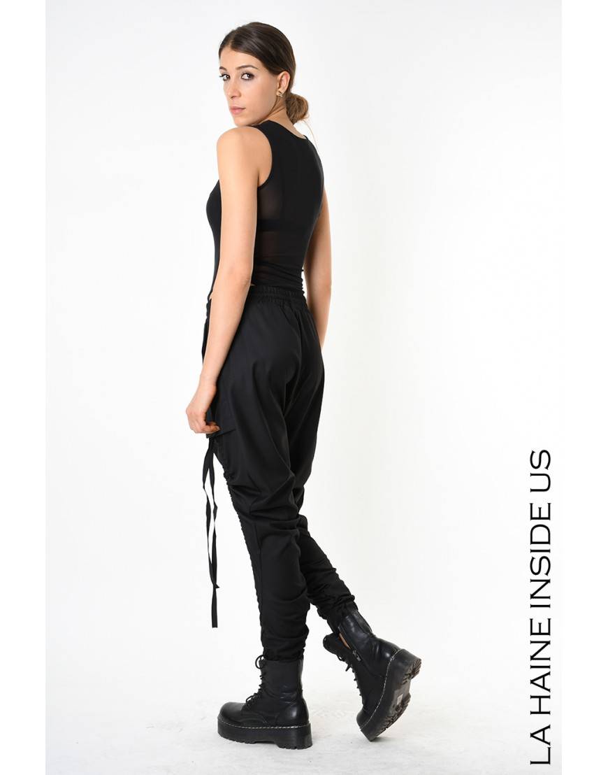 La haine inside us 4B LW836 PANTALONE Nero 2025