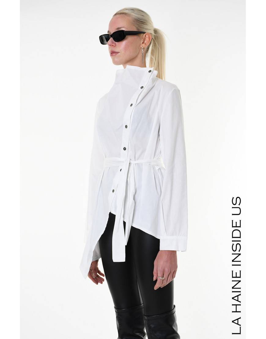 La haine inside us 4V LW911 CAMICIA Bianco Promozione Limitata