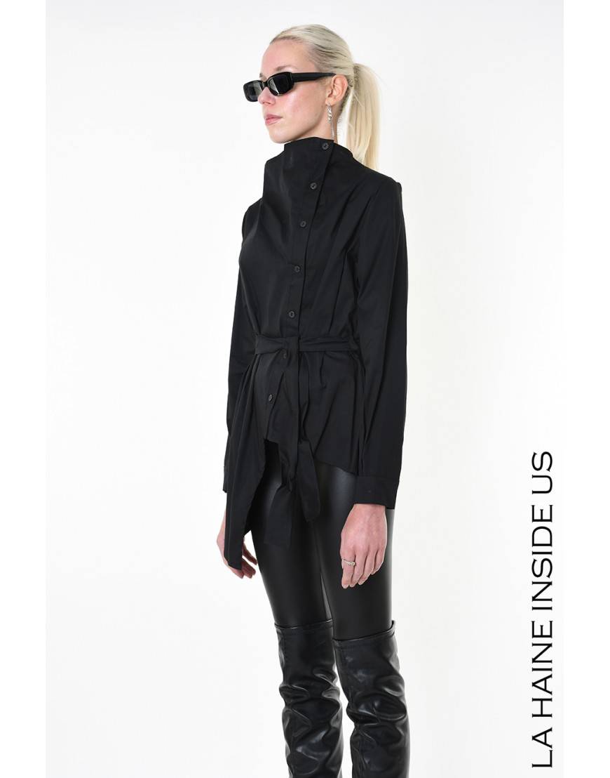 La haine inside us 4V LW911 CAMICIA Nero Fino Al -60%