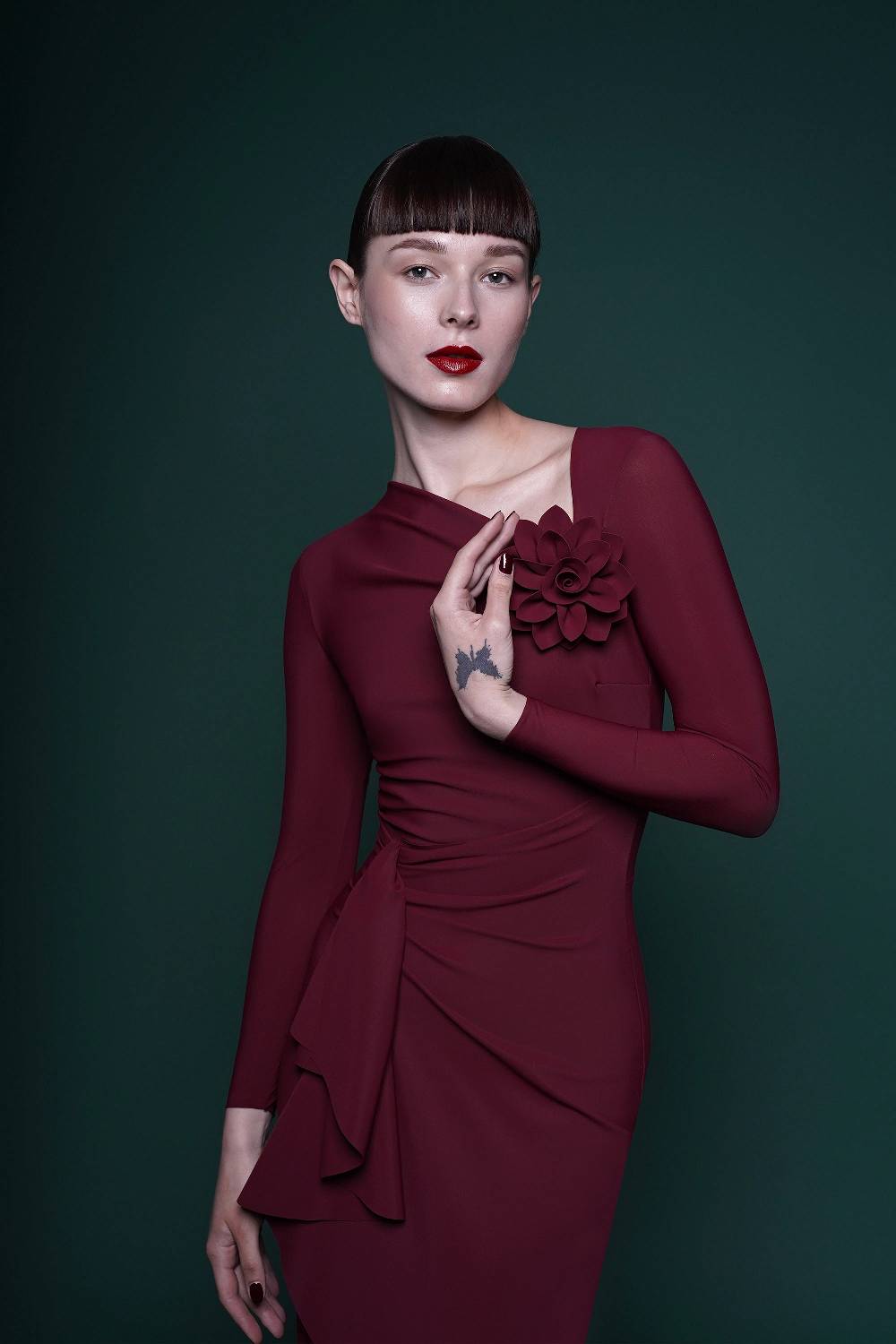 La Petite Robe Di Chiara Boni flower brooch Saldi Di Fabbrica