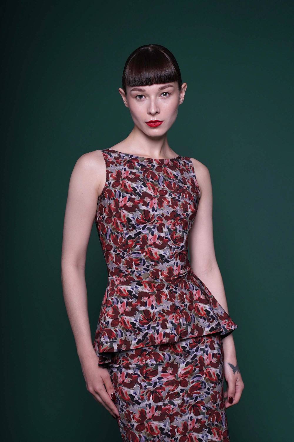 La Petite Robe Di Chiara Boni cilly printed top Moda