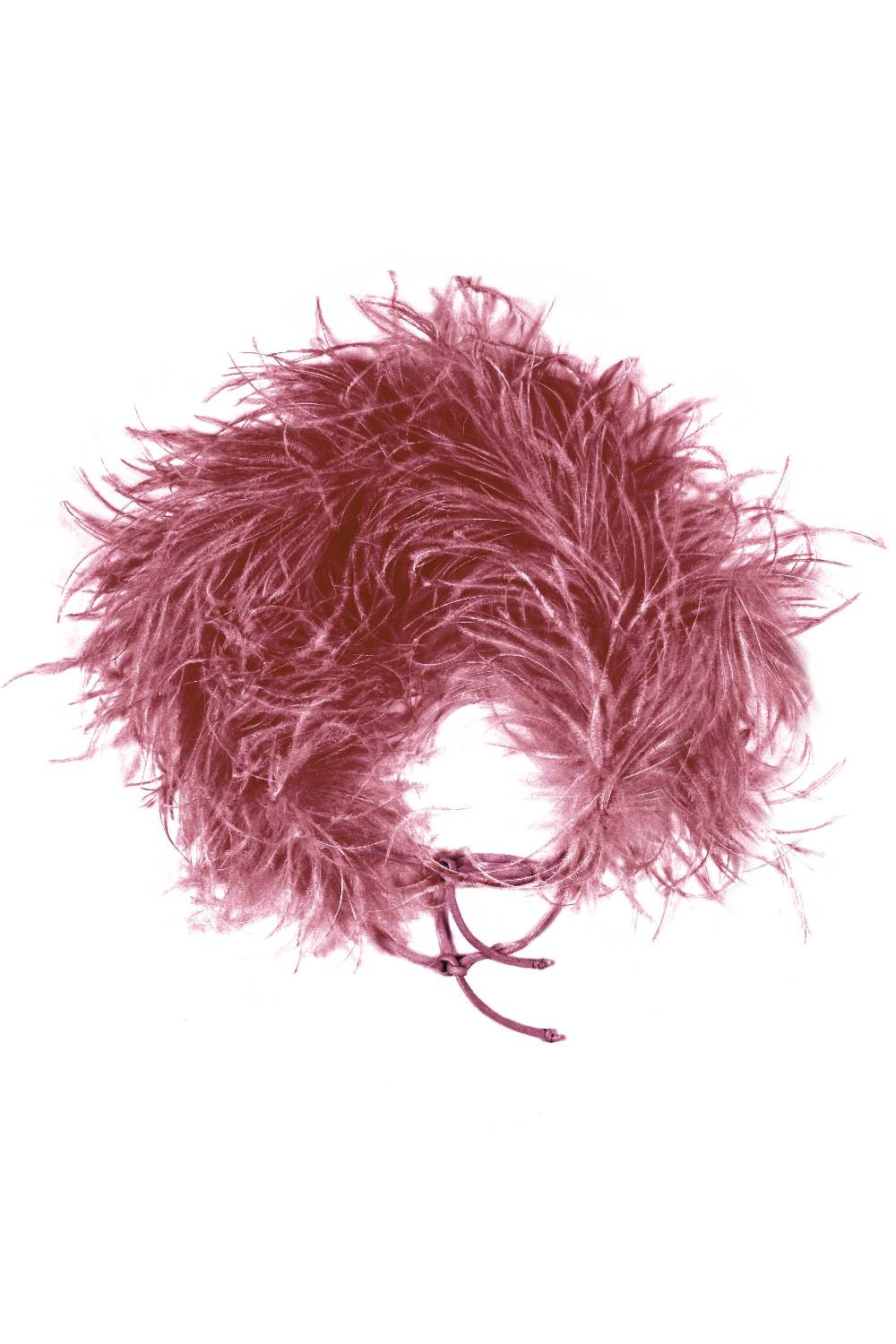 La Petite Robe Di Chiara Boni feathers boa In Linea