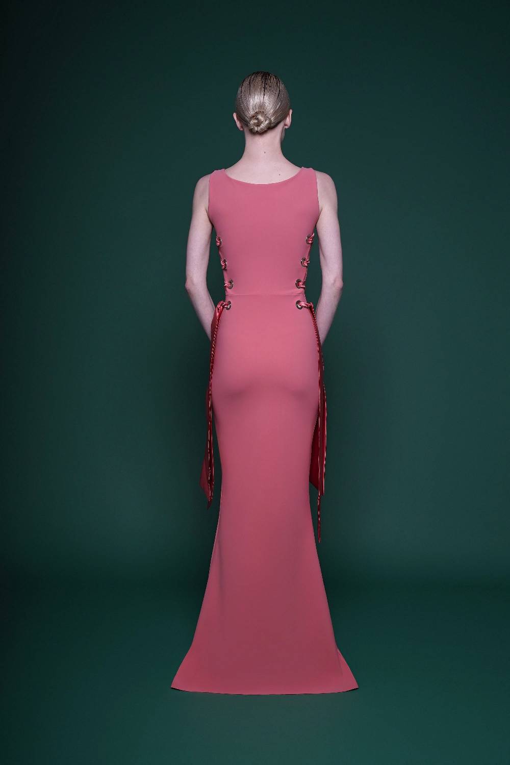 La Petite Robe Di Chiara Boni degna satin gown Vendita