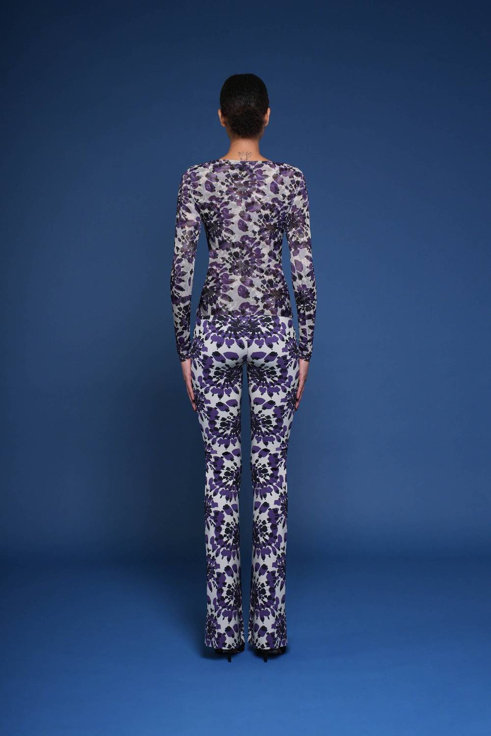 La Petite Robe Di Chiara Boni lupina illusion printed top Acquista Ora