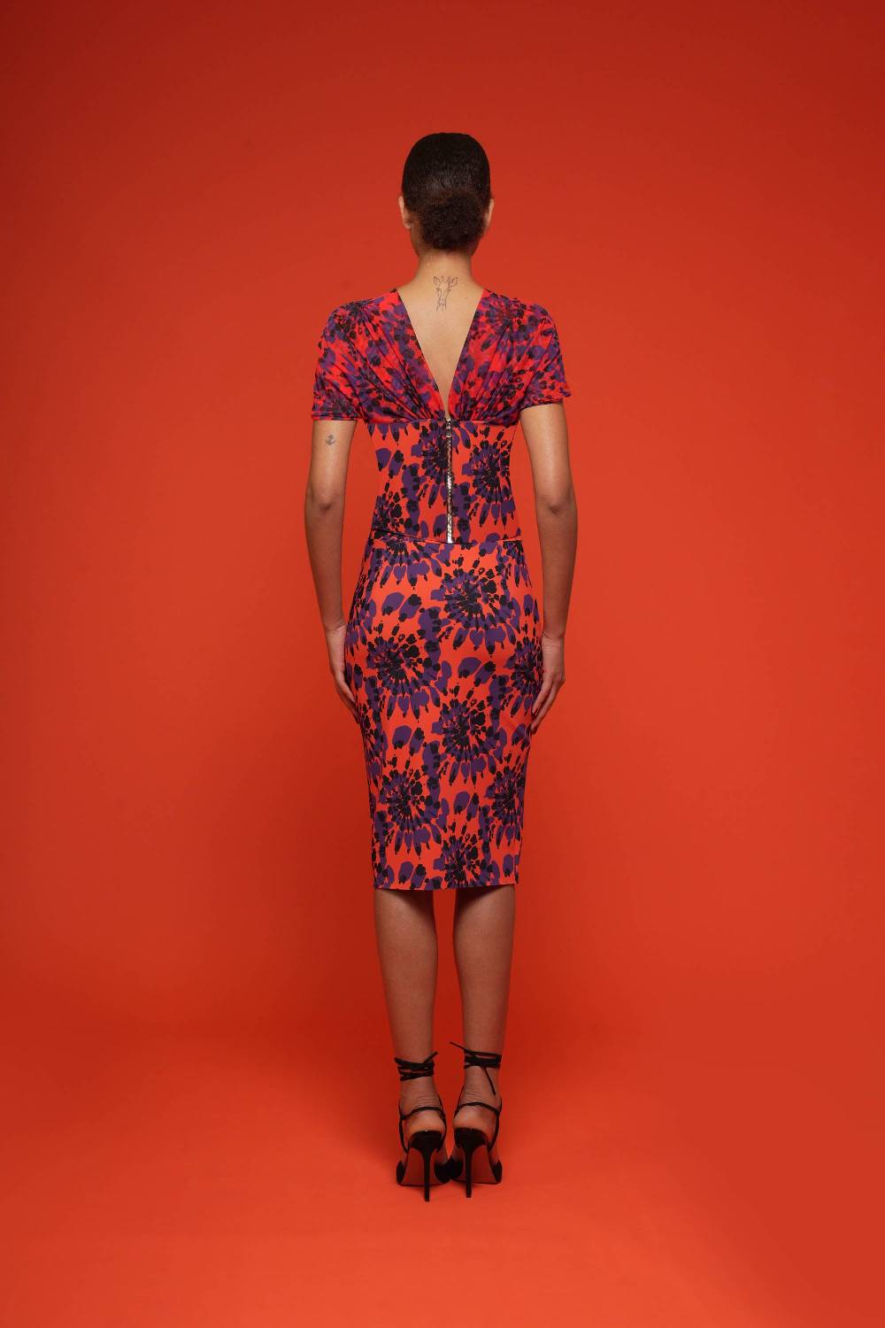 La Petite Robe Di Chiara Boni zanna illusion printed top Fino Al -60%