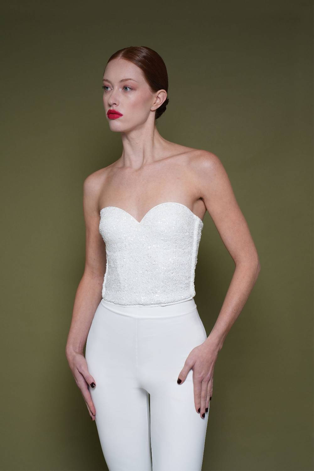 La Petite Robe Di Chiara Boni mutualia sequined top Economico