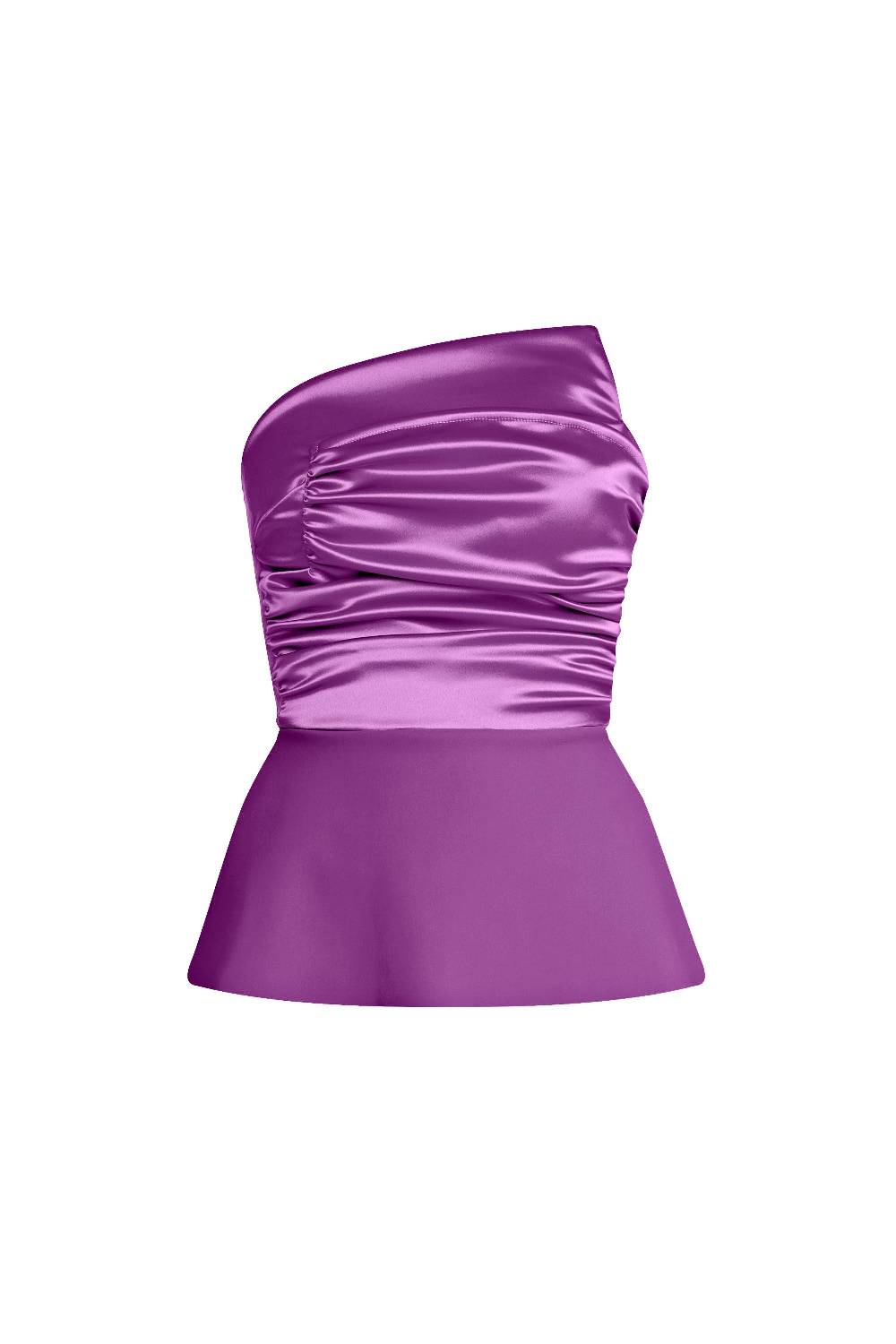 La Petite Robe Di Chiara Boni perma satin top In Vendita