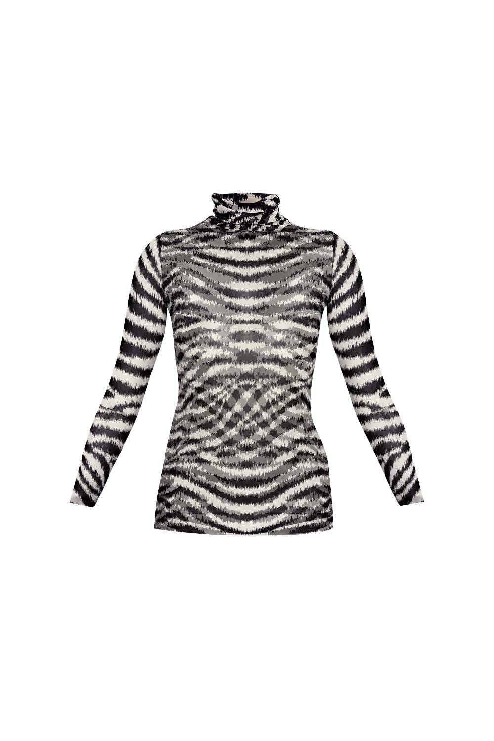 La Petite Robe Di Chiara Boni lupis illusion printed top Hotsell