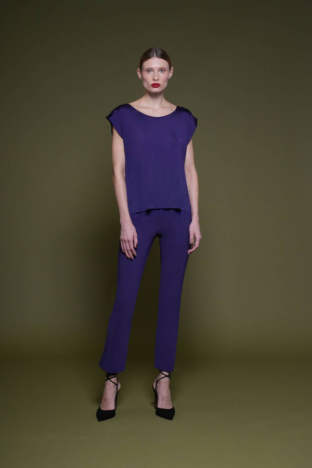 La Petite Robe Di Chiara Boni frilla flowy top Vendita Calda