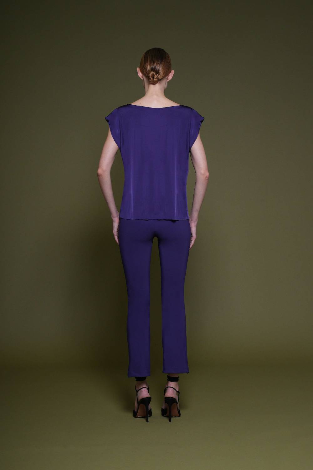 La Petite Robe Di Chiara Boni frilla flowy top Vendita Calda