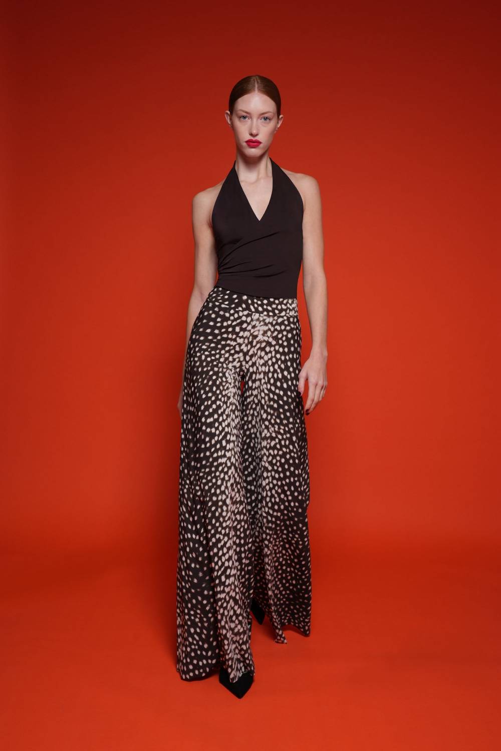 La Petite Robe Di Chiara Boni skyla printed pants Smaltimento dello stoccaggio
