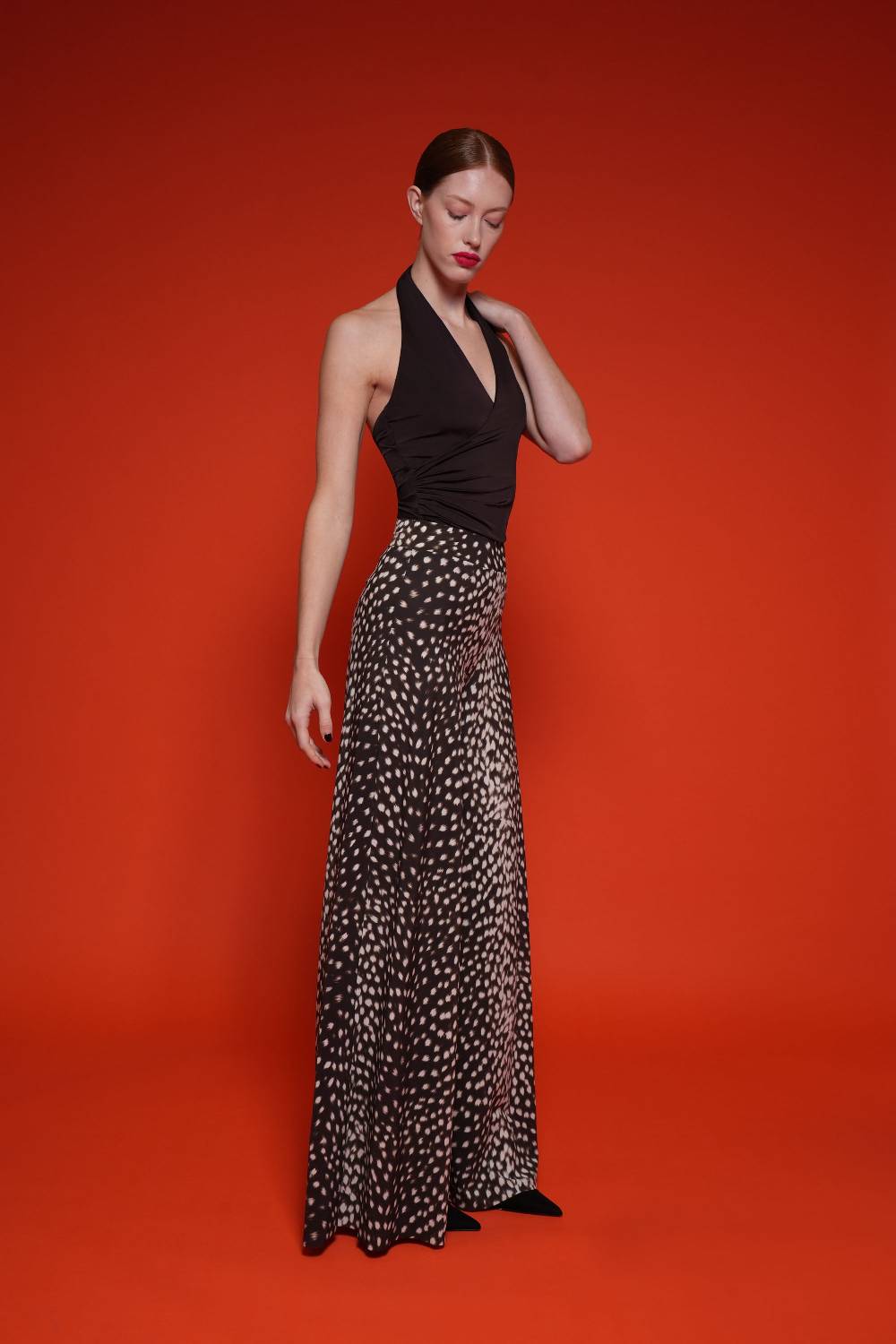 La Petite Robe Di Chiara Boni skyla printed pants Smaltimento dello stoccaggio
