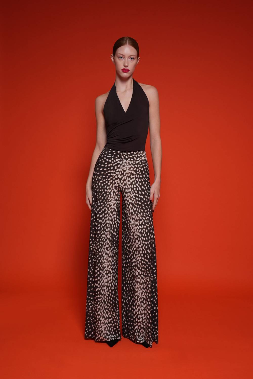 La Petite Robe Di Chiara Boni skyla printed pants Smaltimento dello stoccaggio