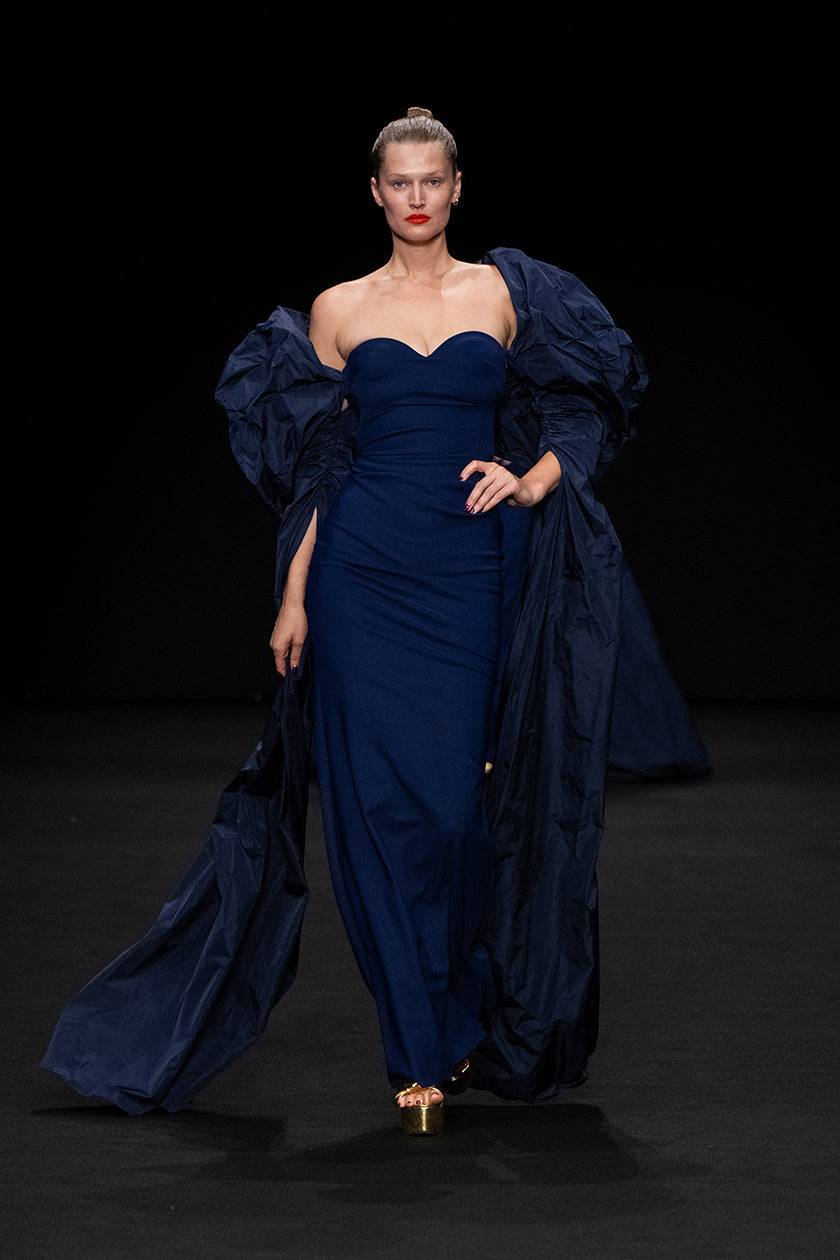 La Petite Robe Di Chiara Boni ecolu taffeta gown Nuova