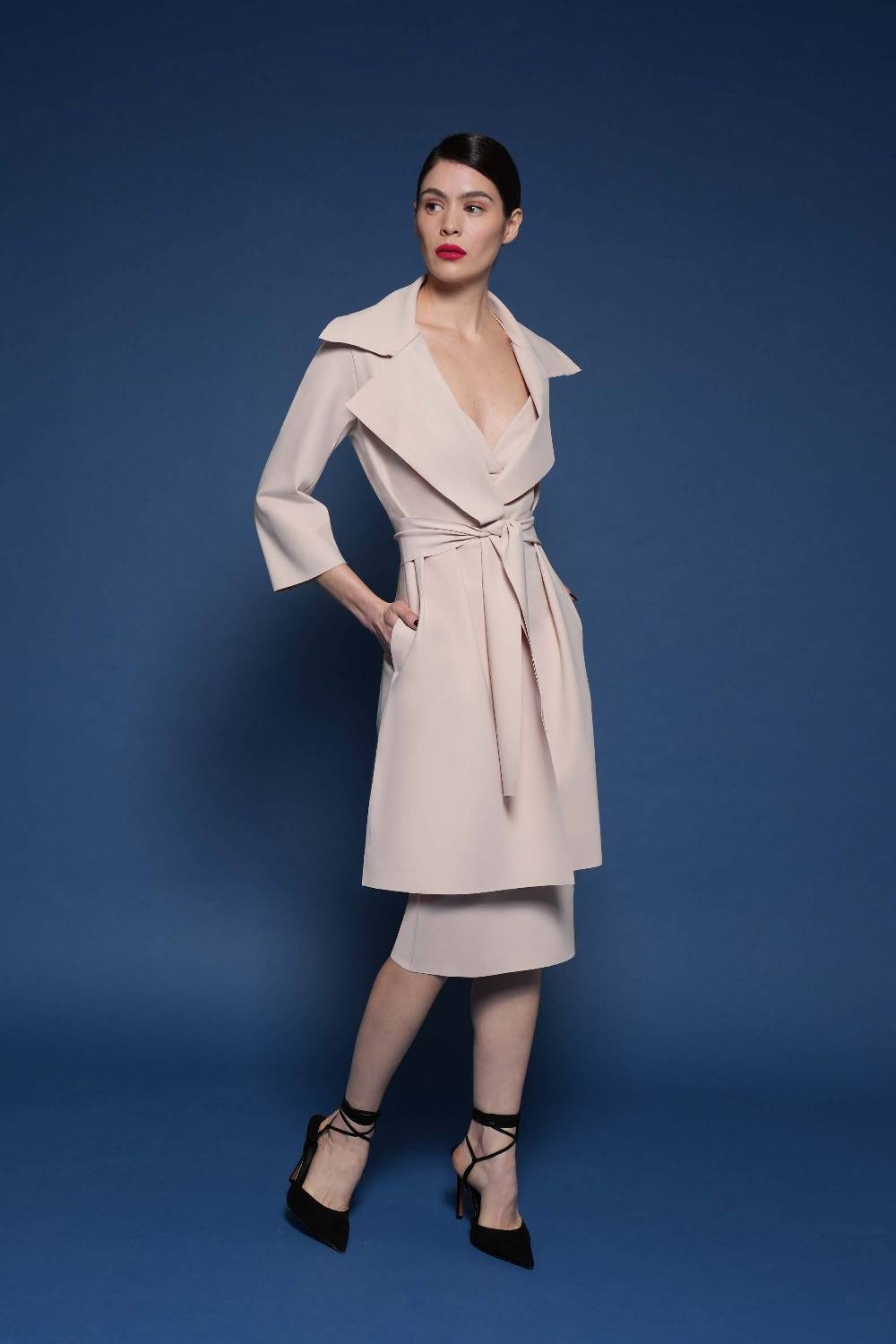 La Petite Robe Di Chiara Boni saveria duster coat Italia
