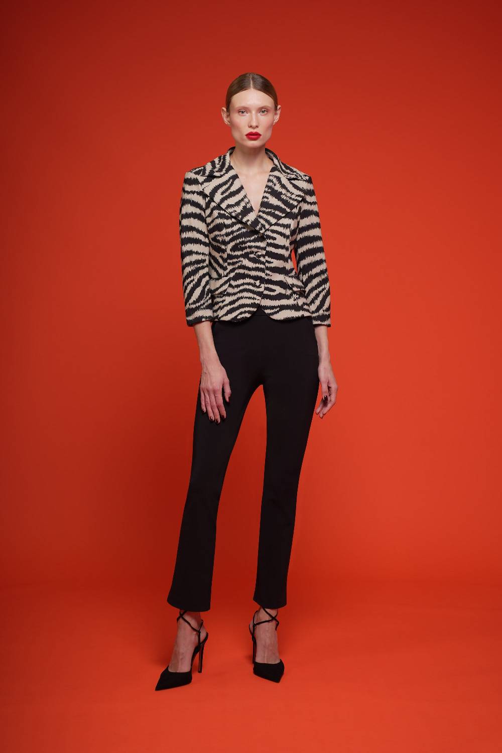 La Petite Robe Di Chiara Boni kimimela printed jacket Nuovo