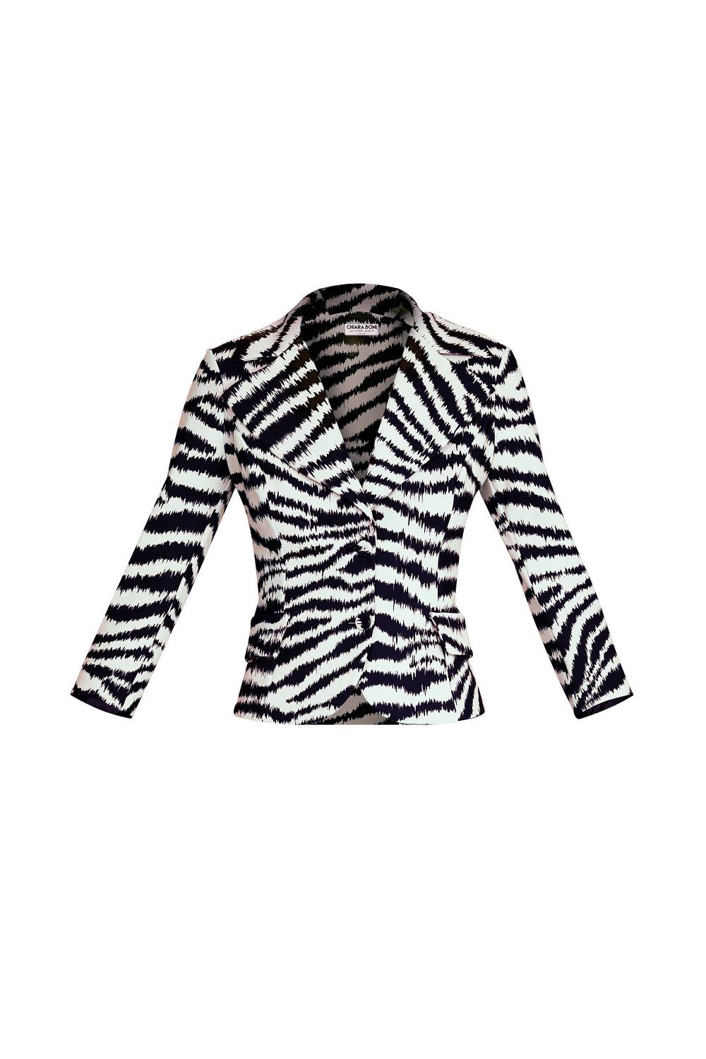 La Petite Robe Di Chiara Boni kimimela printed jacket Nuovo