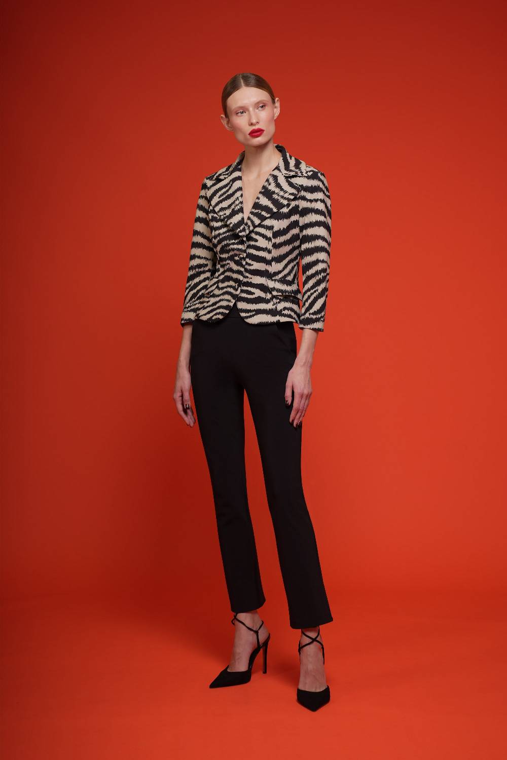 La Petite Robe Di Chiara Boni kimimela printed jacket Nuovo