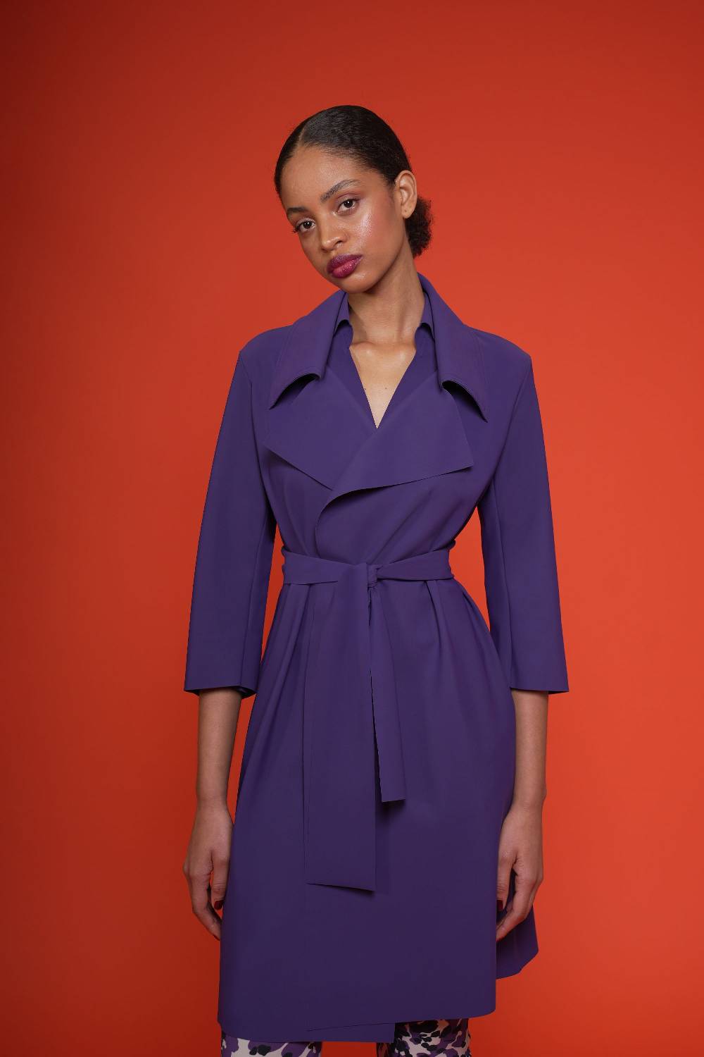 La Petite Robe Di Chiara Boni saveria duster coat Qualità