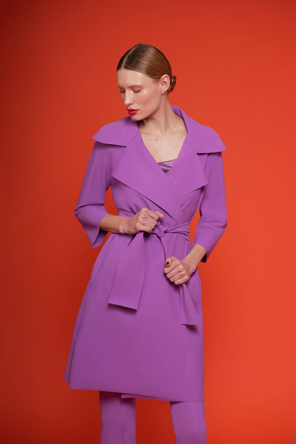La Petite Robe Di Chiara Boni saveria duster coat Negozi Online